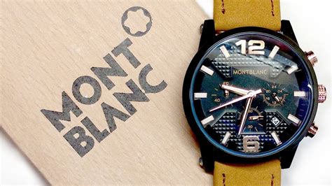 how to tell a fake mont blanc watch|mont blanc counterfeit watch.